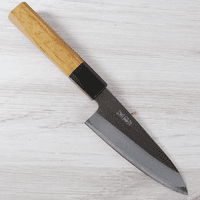 Visit Tabata Blue #2 Tall Petty 120mm - Cracked Ferrule