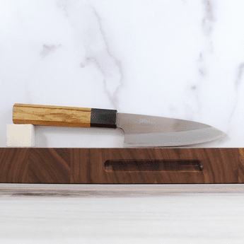 Tabata Blue #2 Tall Petty 120mm - Cracked Ferrule