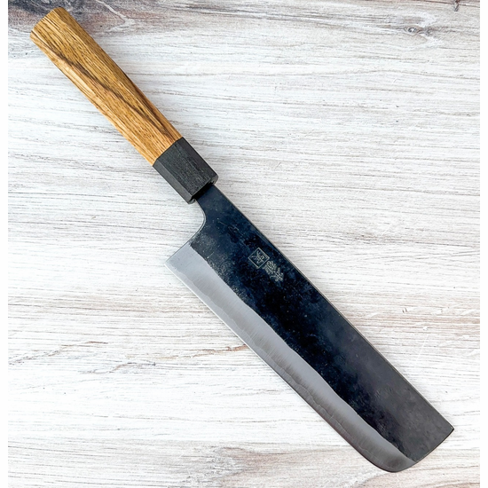 Tabata Kurouchi Blue #2 Nakiri 180mm