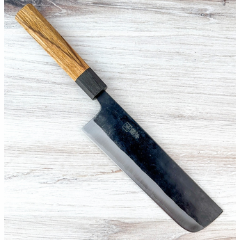 Tabata Kurouchi Blue #2 Nakiri 180mm