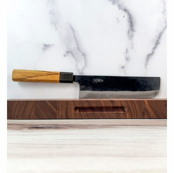 Tabata Kurouchi Blue #2 Nakiri 180mm