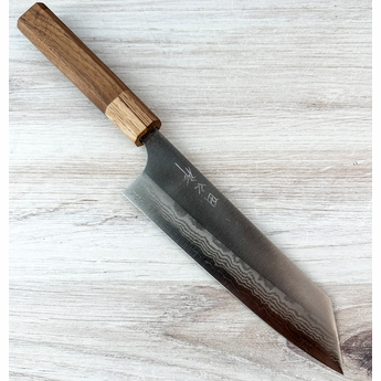 Taguchi Ginsan Damascus Bunka 180mm