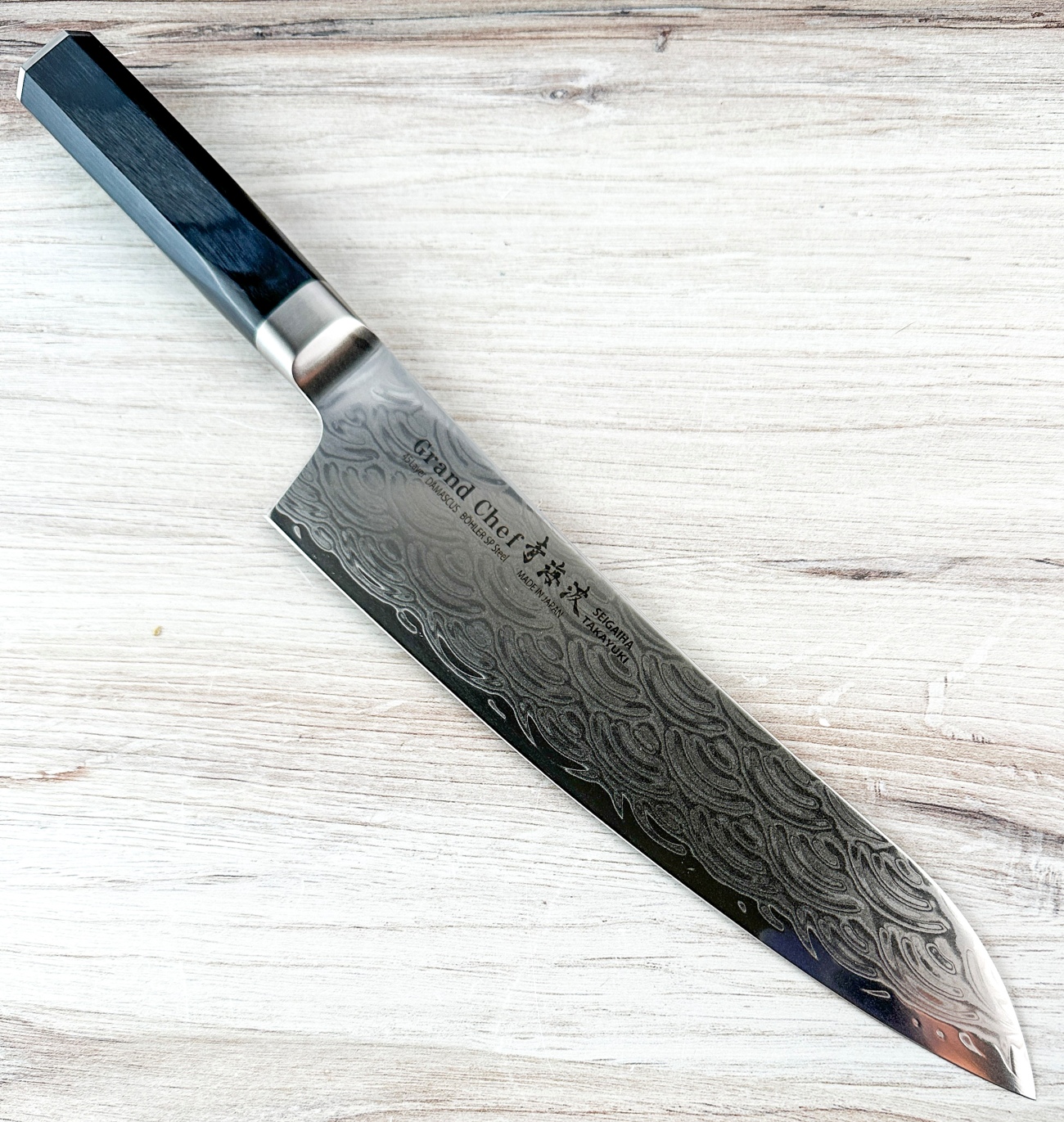 Grand Chef TAKAYUKI 240mmフォークセット セット売り Sakai Takayuki Grand Chef Japanese Chef's Slim Slicer(Sujihiki
