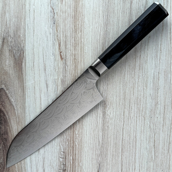 Takayuki Grand Chef Seigaiha Santoku 180mm