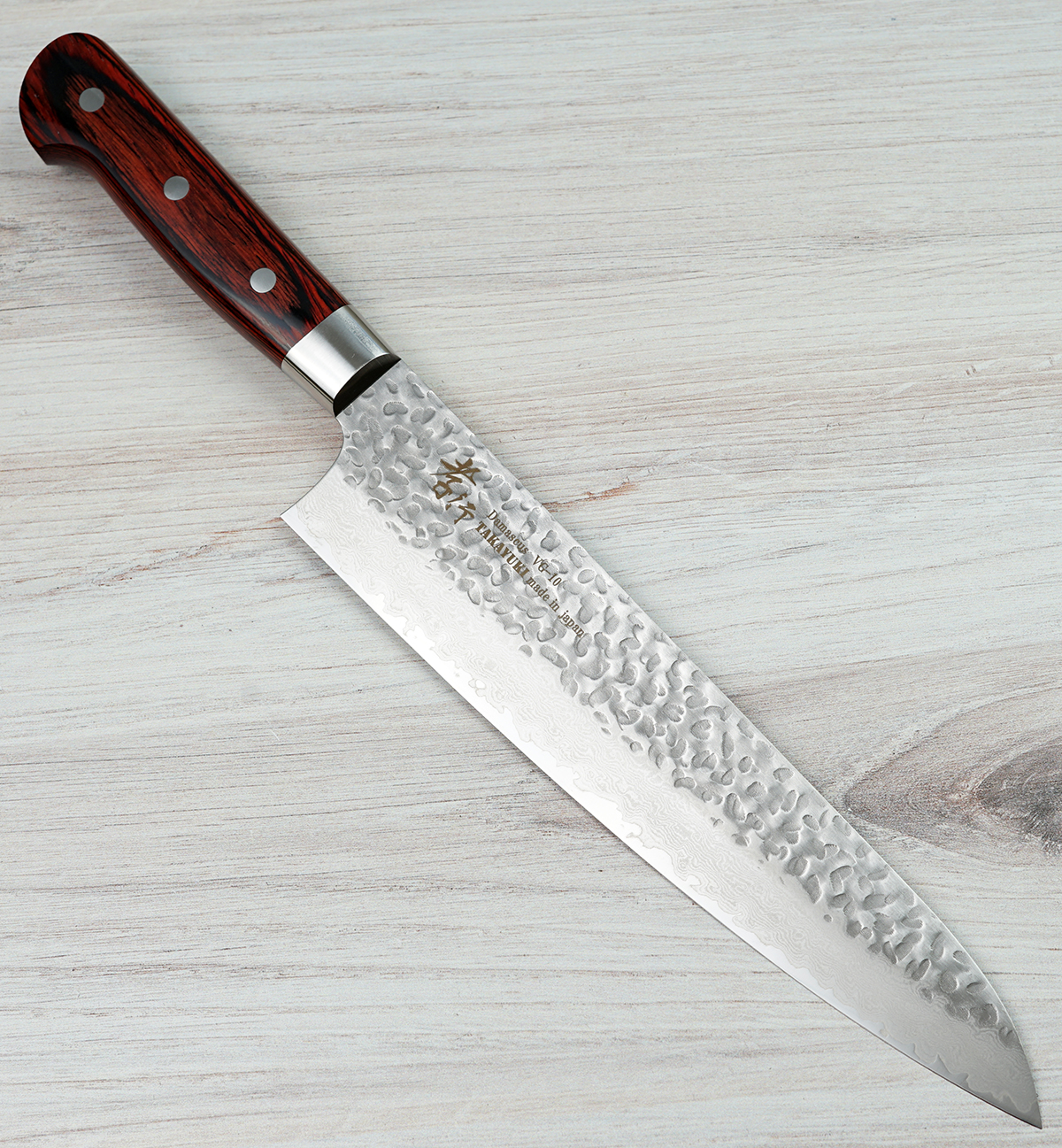 Takayuki VG10 Hammered Damascus Gyuto 240mm|CKTG