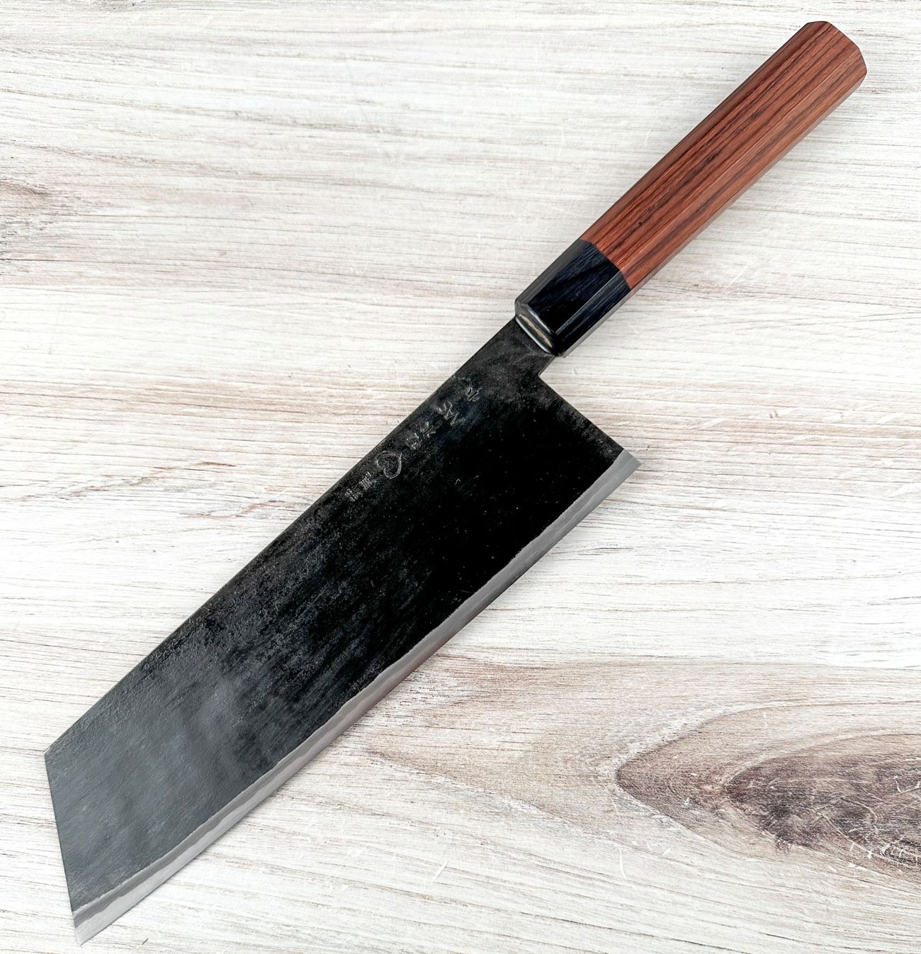 Takeda Stainless Clad Kiritsuke 220mm|Aogami Super Knife