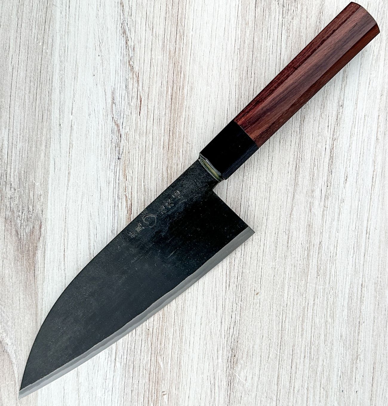 タケダショウゴ Takeda Stainless Clad Funayuki 180mm|Carbon|CKTG