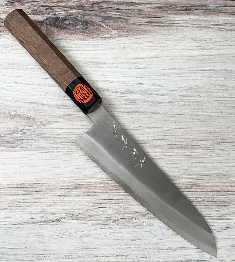 Shigeki Tanaka Blue #2 Nashiji Knives|Hand-Forged from Miki|CKTG