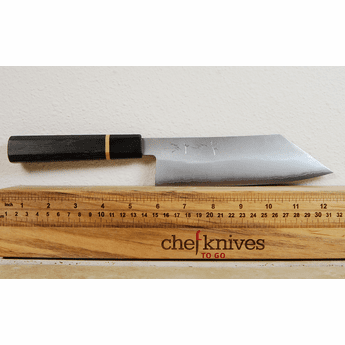 Tanaka Blue #2 Nashiji Bunka 185mm Bog Oak