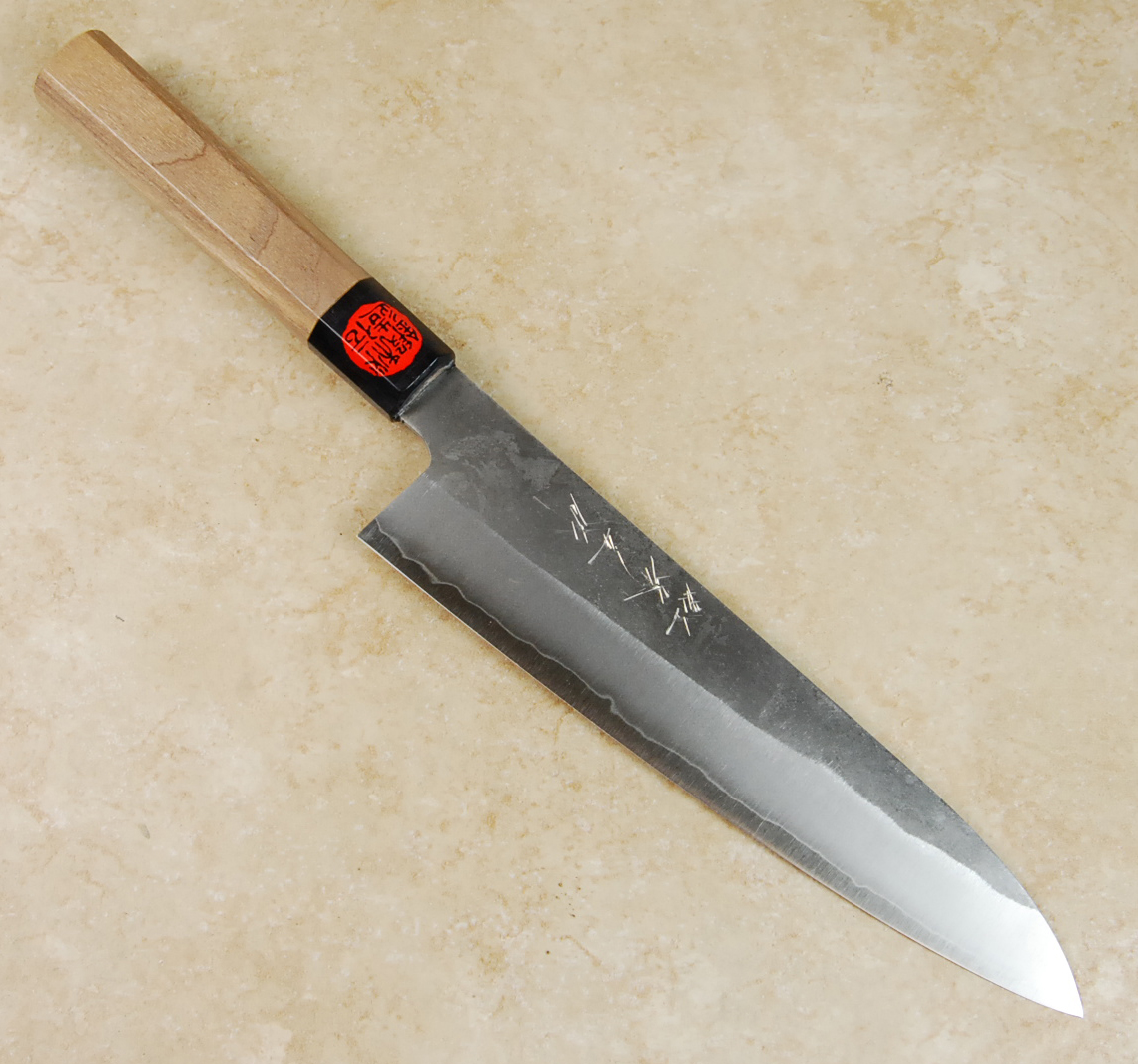 Tanaka Blue #2 Nashiji Gyuto 210mm