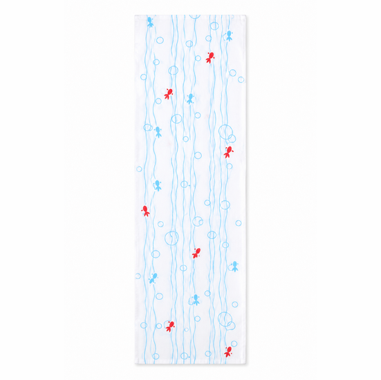Tenugui Towel: Bubble Fish