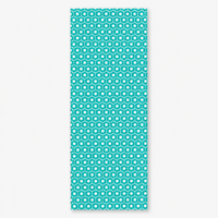 Visit Tenugui Towel: Green Hexagon