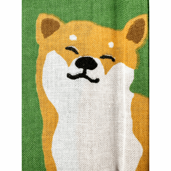 Tenugui Towel: Shiba Dog