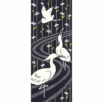 Tenugui Towel: Herons