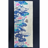 Visit Tenugui Towel: Lotus Flower