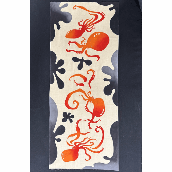 Tenugui Towel: Octopus