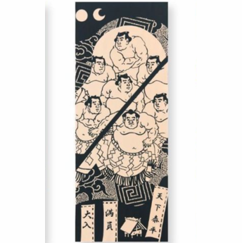 Tenugui Towel Sumo|Japanese Tenugui|Chef Knives To Go