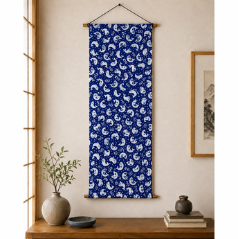 Tenugui Towel: Whales