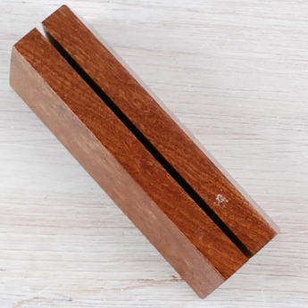 Tiger Wood Cleaver Stand - Finish Issue