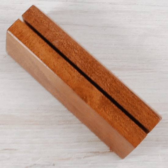 Tiger Wood Cleaver Stand - Finish Issues