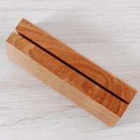 Visit Tiger Wood Cleaver Stand - Scratches on the Side