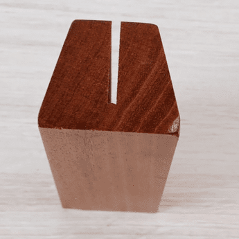 Tiger Wood Cleaver Stand - Second