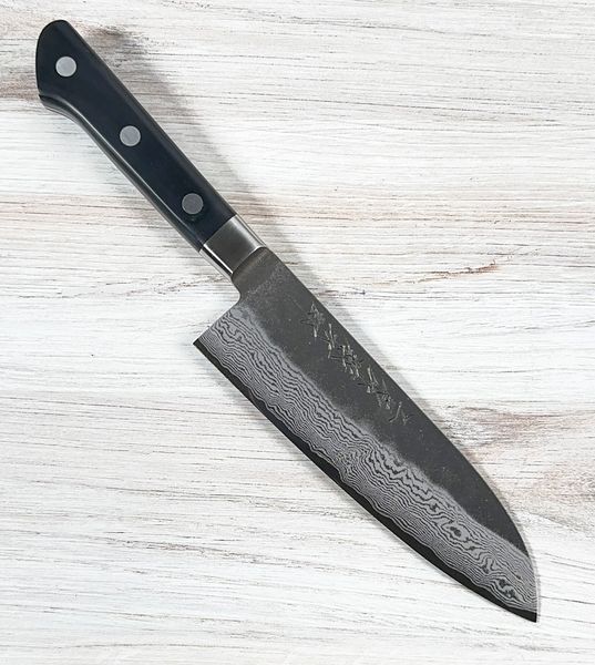 Tojiro Atelier VG10 Damascus Santoku 170mm