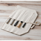 TOJIRO Canvas Knife Bag White