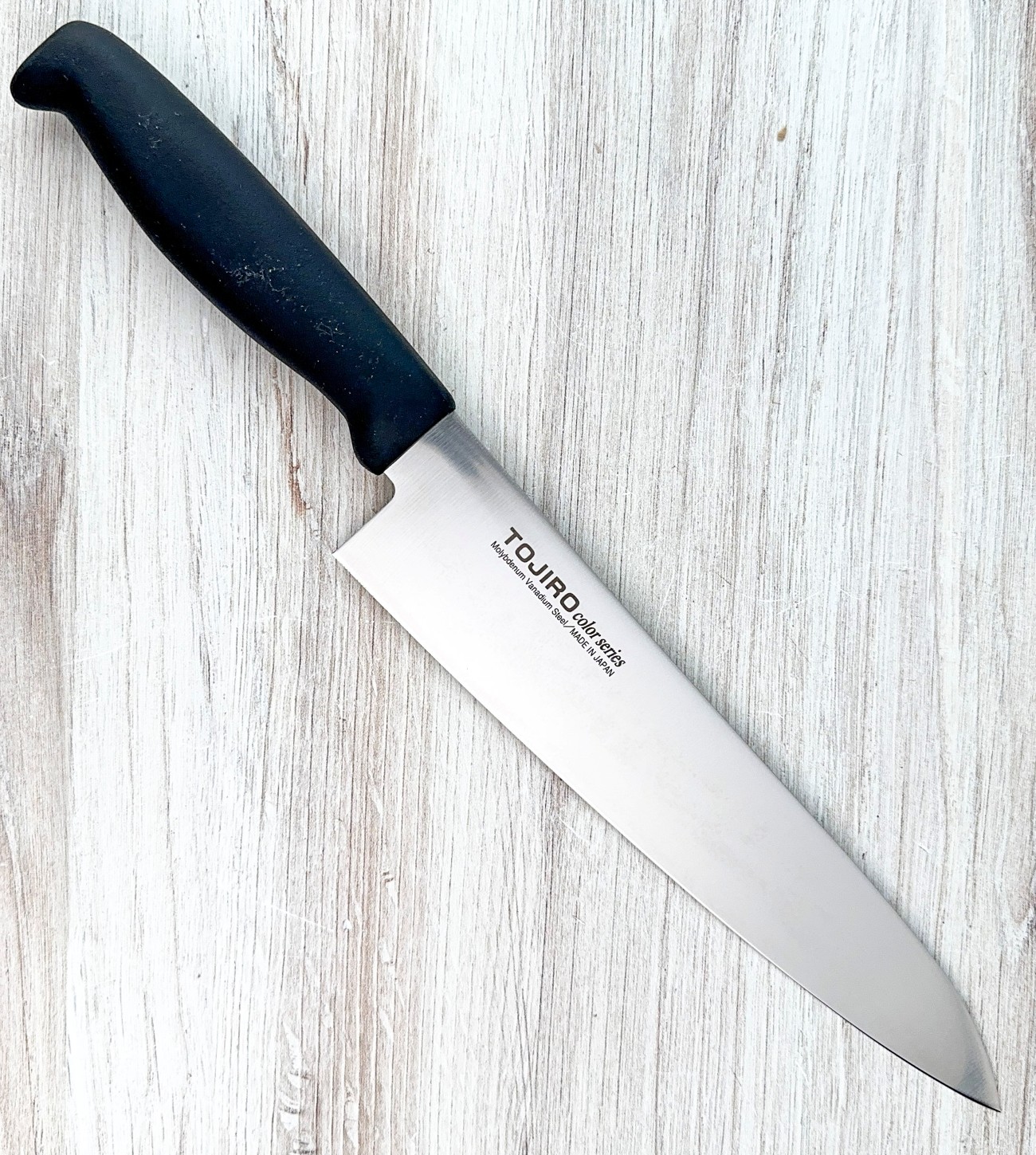 TOJIRO Color Chef Knife 210mm|Black Handle|Niigata Japan