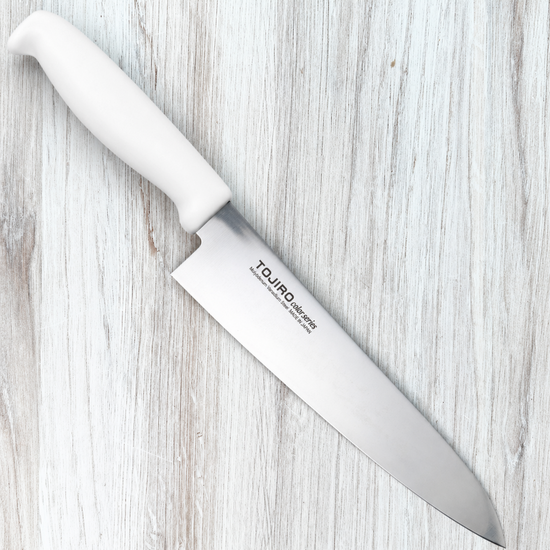 TOJIRO Color Chef Knife 210mm White