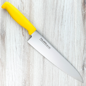 TOJIRO Color Chef Knife 210mm Yellow
