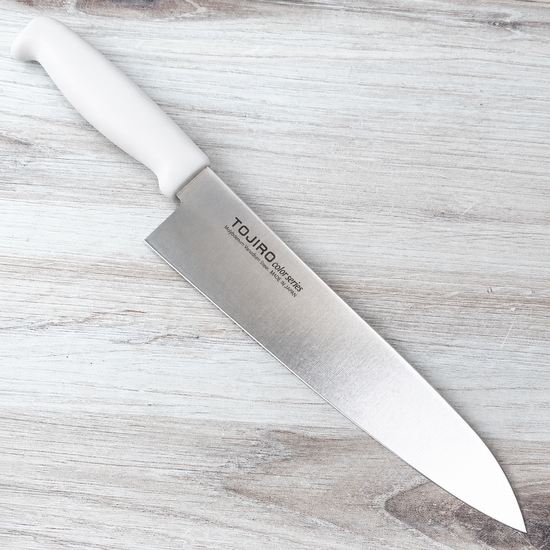 TOJIRO Color Chef Knife 270mm White