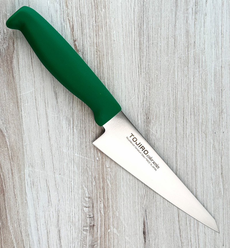 TOJIRO Color Honesuki 150mm|Green Handle|Niigata Japan