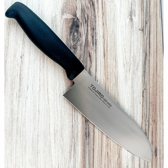 TOJIRO Color Santoku 170mm Black
