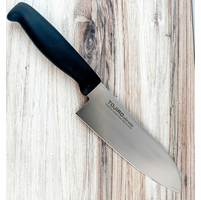 Visit TOJIRO Color Santoku 170mm Black