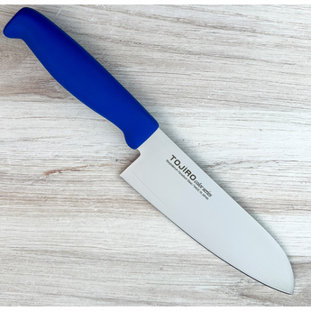 TOJIRO Color Santoku 170mm Blue