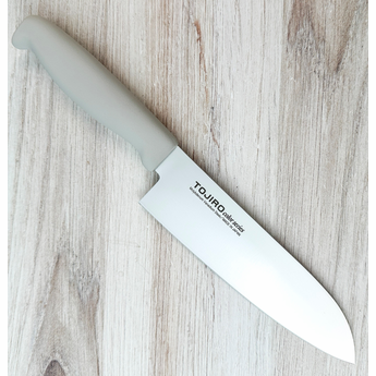 TOJIRO Color Santoku 170mm White