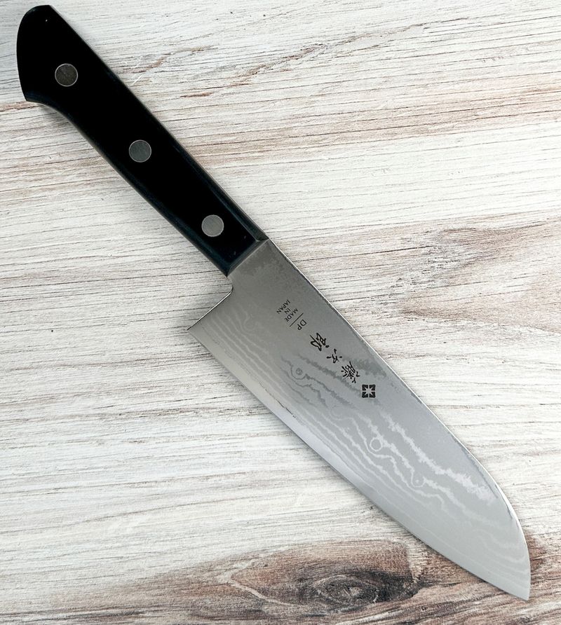 TOJIRO BASIC Damascus Santoku 170mm|Chef Knives To Go