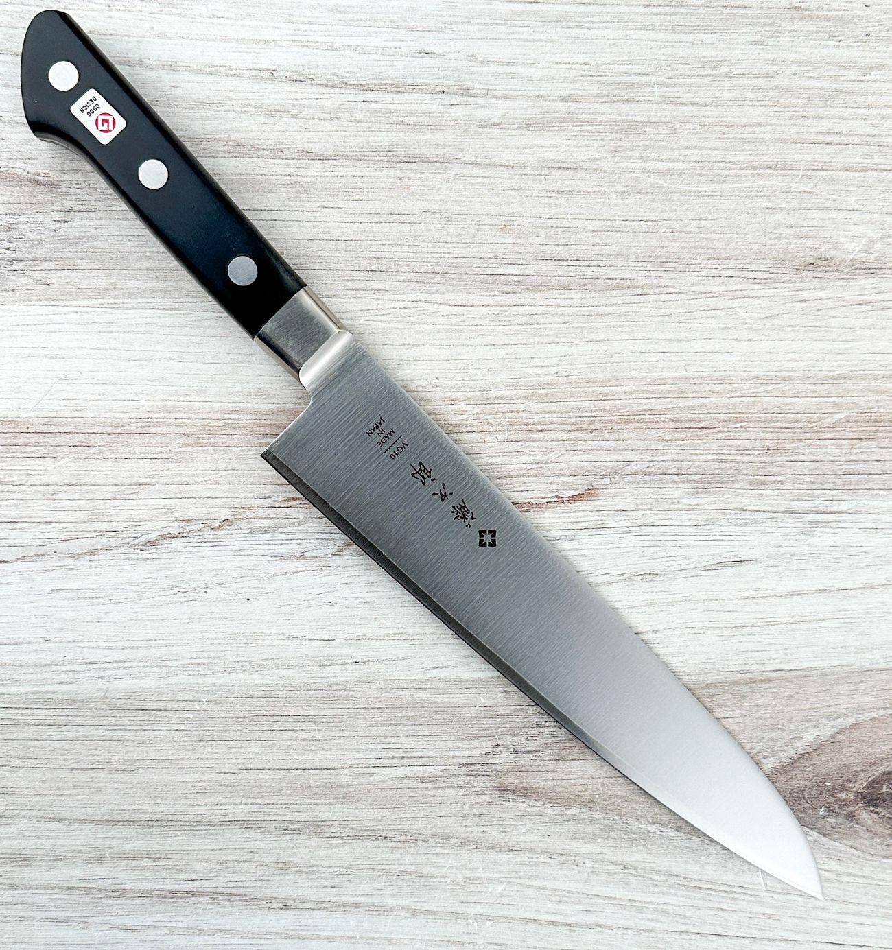 w210901-001A7 TOJIRO Color 牛刀 3本セット 刃渡り22cm 全長34cm