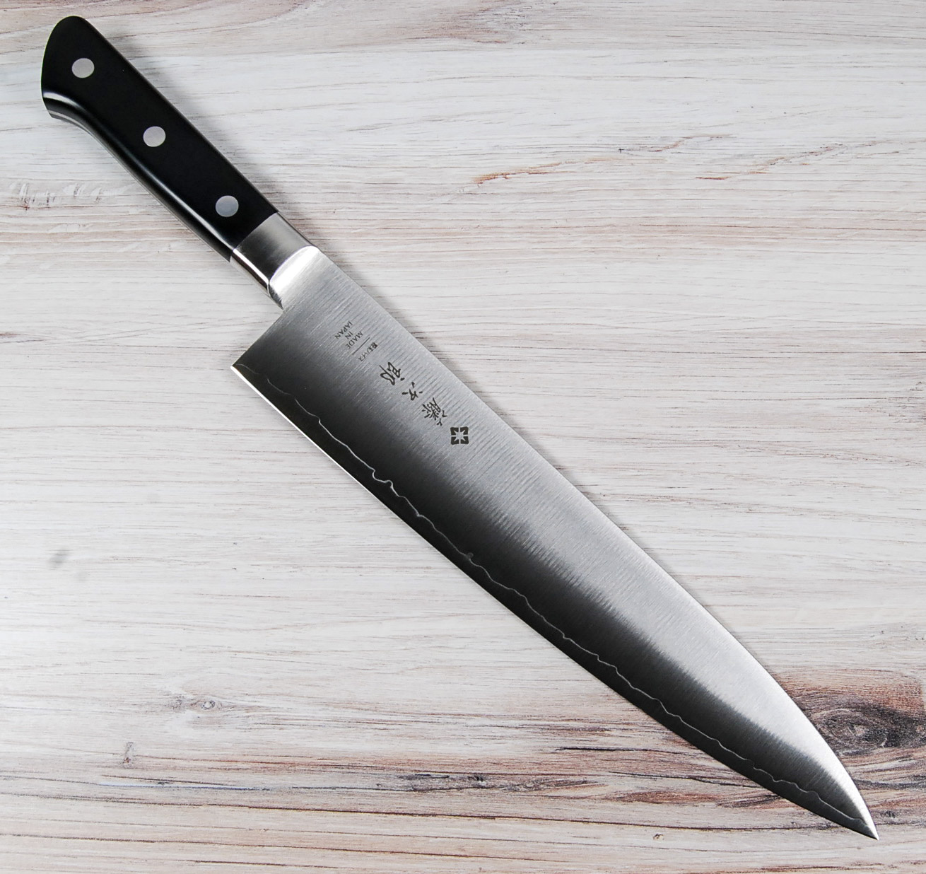 辻四郎　美品　gem-B T&JODEE SHIRO TUJI TOJIRO PRO SD Molybdenum Vanadium Steel Tako-Sashimi 270mm F-626