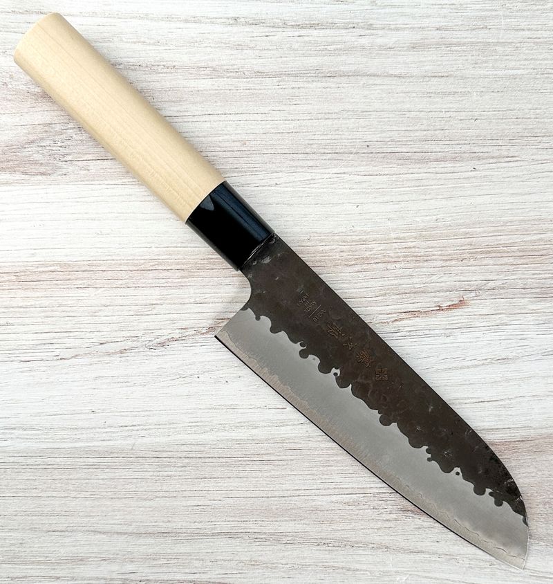 TOJIRO VG10 Hammered Santoku 170mm|Chef Knives To Go