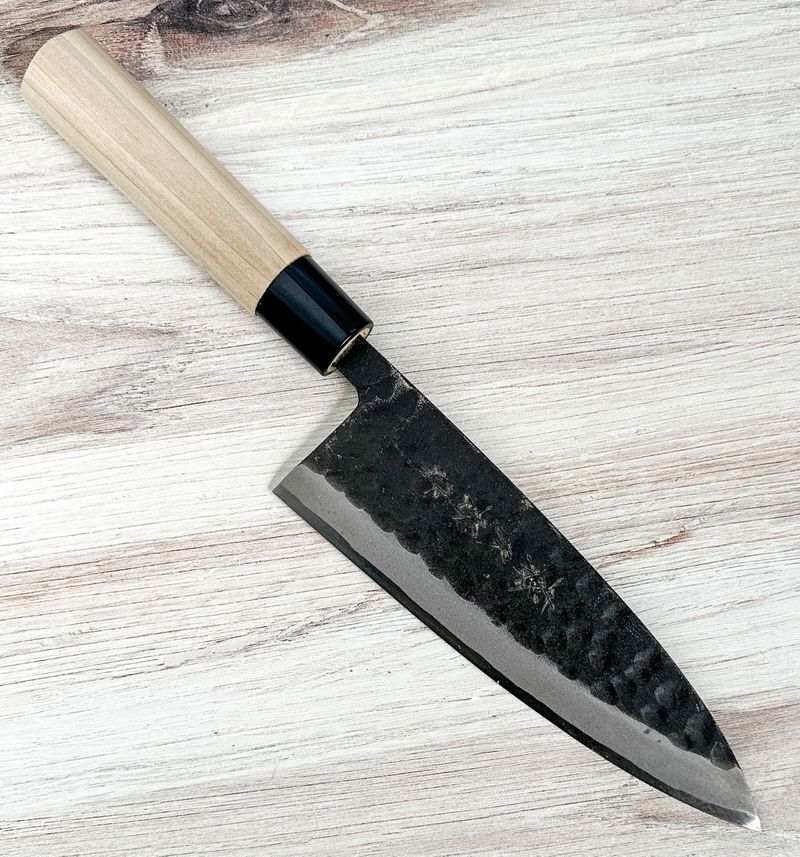 Tojiro White 2 Hammered Deba 180mm