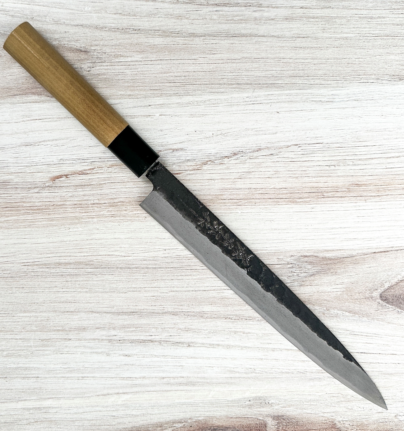 とし郎 TOJIRO SHIROGAMI Hammered Yanagiba 270mm|Sanjo City|CKTG