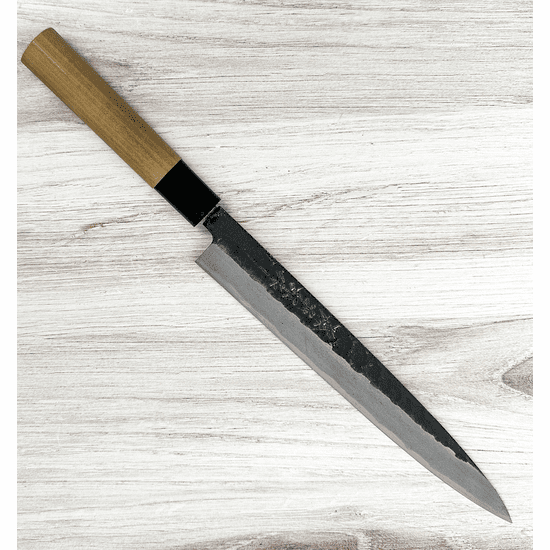 TOJIRO SHIROGAMI Hammered Yanagiba 270mm