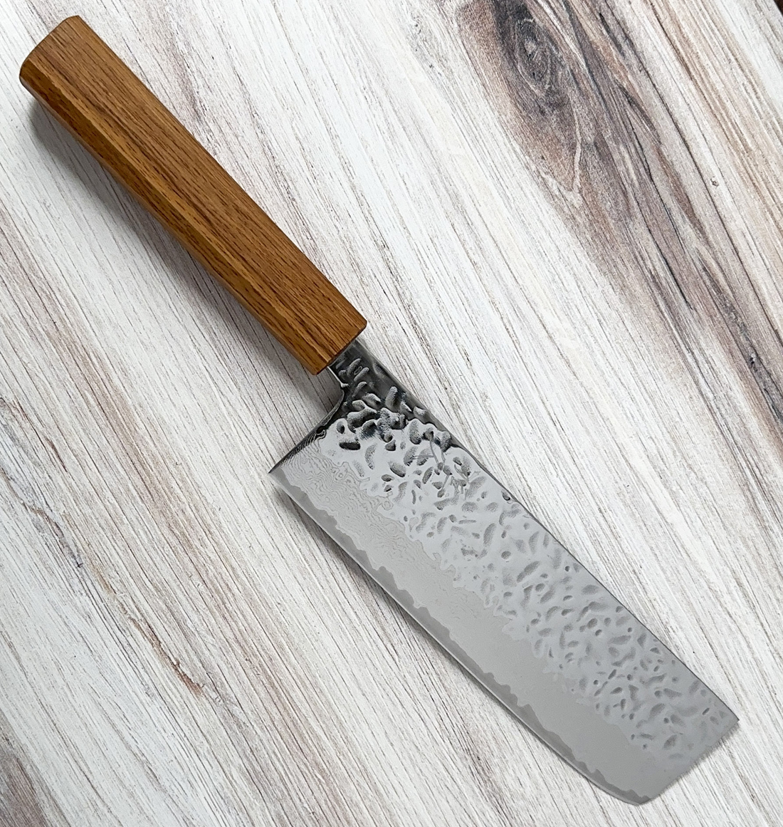 Tsunehisa AUS10 Damascus Nakiri 160mm|Chef Knives To Go