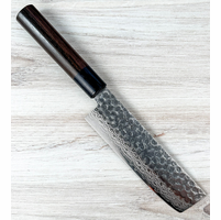 Visit Tsunehisa VG10 Hammered Damascus Nakiri 165mm