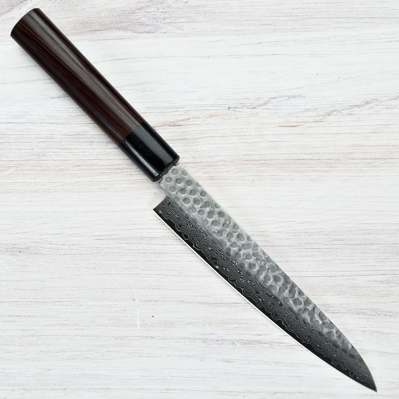 Tsunehisa VG10 Hammered Damascus Petty 150mm|Tosa