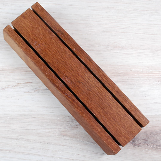 Two Slot Cleaver Knife Stand - Minor Finish Issue