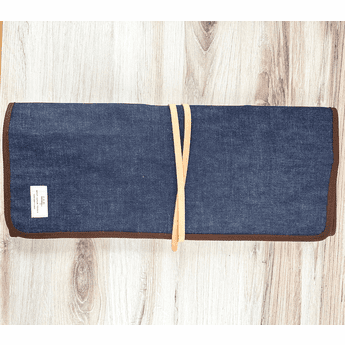 West Japan Denim Knife Roll