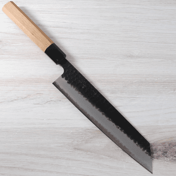 Yahiko AS Kuro Tsuchime Kiritsuke 210mm - Minor Scratches on the Blade